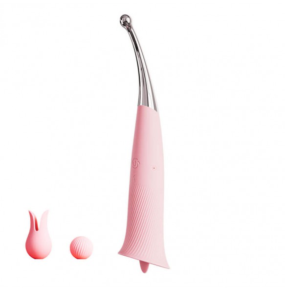 USA SVAKOM - Beverly Clitoral Tongue Licking Vibrator (Chargeable - Pink)